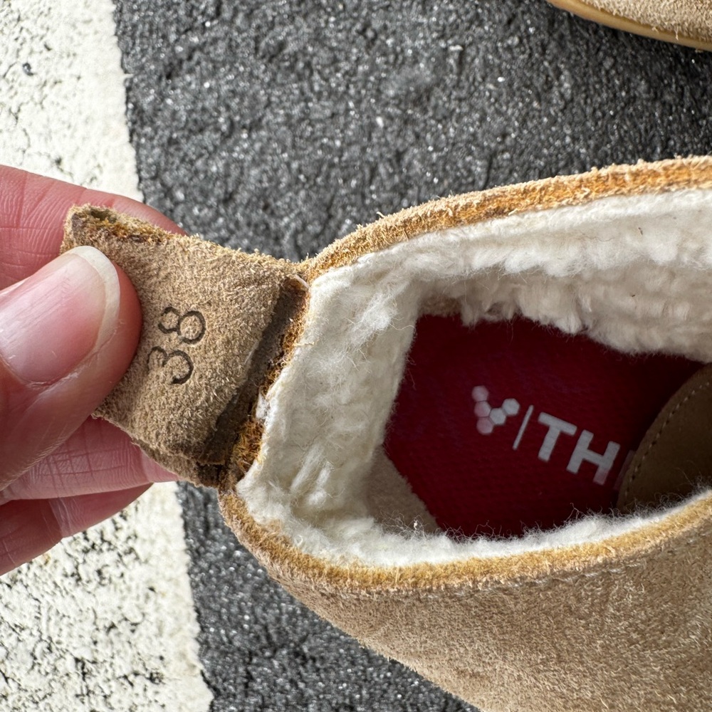 Vivo Barefoot Tan Ankle Boots warm and fuzzy